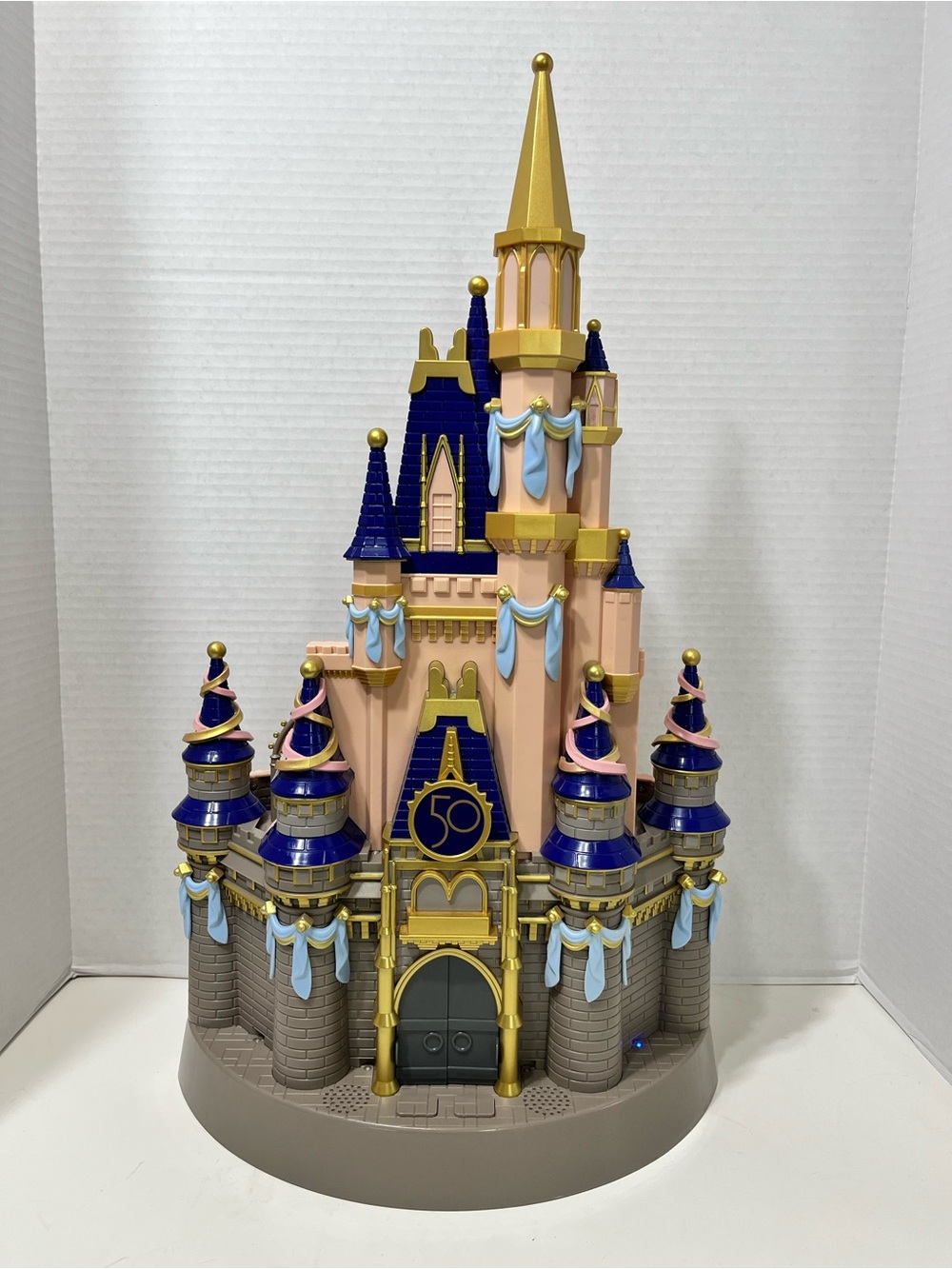DISNEY 50th anniversary Cinderella castle playset with lights and sounds